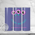 Load image into Gallery viewer, Kids Birthday Tumbler - Purple Monster