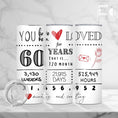 Load image into Gallery viewer, Birthday Tumbler - Loved 60 Years And Counting
