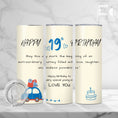 Load image into Gallery viewer, Birthday Tumbler - 19th Birthday Leaving Home