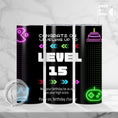 Load image into Gallery viewer, Boy 15th Birthday Tumbler - Level Up