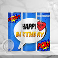 Load image into Gallery viewer, Birthday Tumbler - 18th Birthday Comic