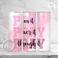 Load image into Gallery viewer, Christian Faith Tumbler - Pray Pray Pray