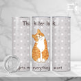 Load image into Gallery viewer, Pet Lover Tumbler - Funny Cat - Killer Look