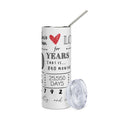 Load image into Gallery viewer, Birthday Tumbler - Loved 70 Years And Counting
