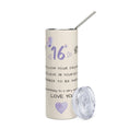 Load image into Gallery viewer, Girl Happy 16th Birthday Tumbler