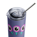 Load image into Gallery viewer, Kids Birthday Tumbler - Purple Monster