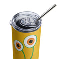 Load image into Gallery viewer, Kids Birthday Tumbler - Yellow Monster