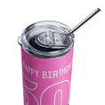 Load image into Gallery viewer, Funny Birthday Tumbler - Begin AT Fifty