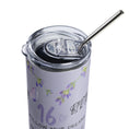 Load image into Gallery viewer, Girl Happy 16th Birthday Sweetheart Tumbler