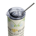 Load image into Gallery viewer, Girl Happy 18th Birthday Sweetheart Tumbler