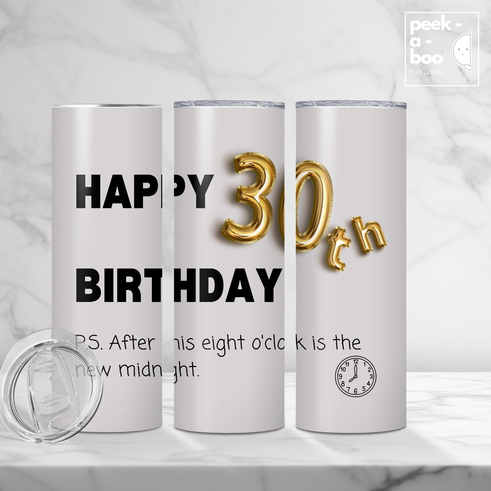 Funny Birthday Tumbler - New Midnight