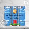 Load image into Gallery viewer, Boy 14th Birthday Tumbler - Game Coin
