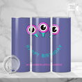 Load image into Gallery viewer, Kids Birthday Tumbler - Purple Monster
