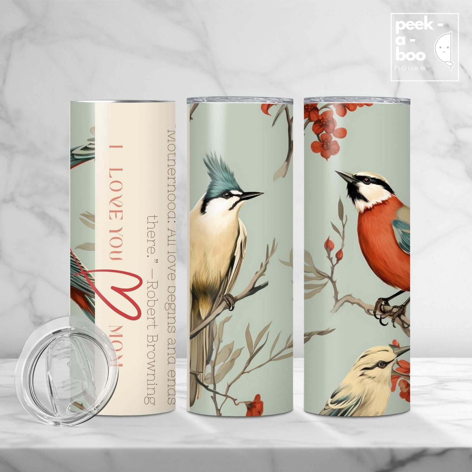 Tumbler for Mom - Garden Bird