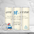 Load image into Gallery viewer, Birthday Tumbler - 18th Birthday Leaving Home
