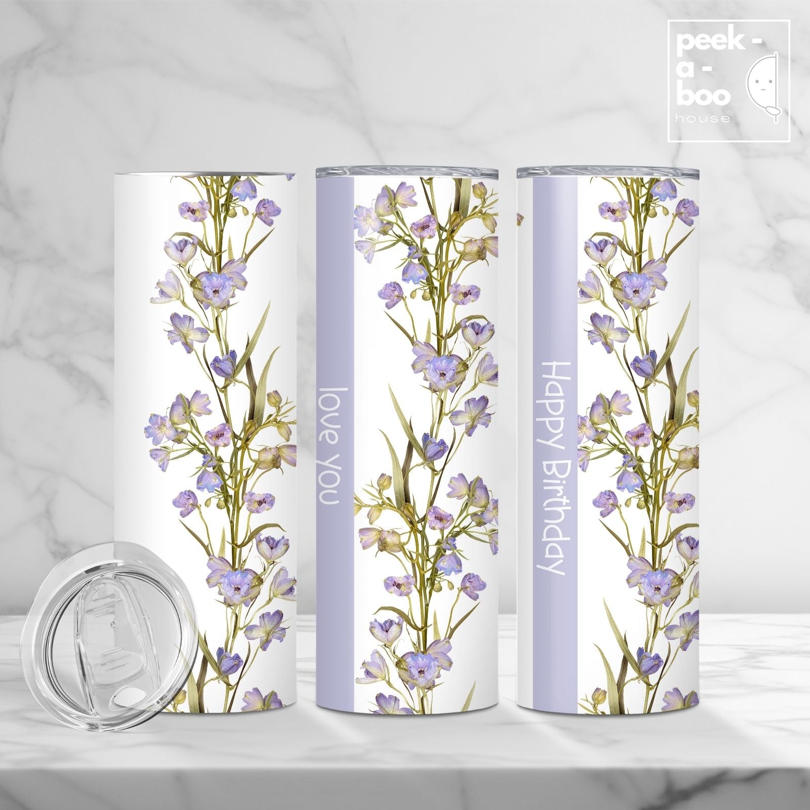 Wild Flower Birthday Tumbler