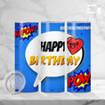 Load image into Gallery viewer, Birthday Tumbler - 19th Birthday Comic
