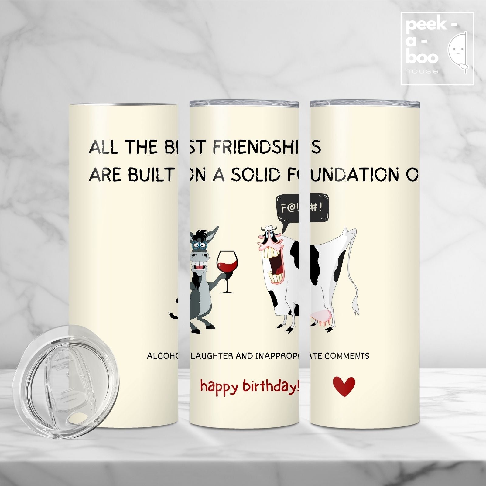 Funny Birthday Tumbler - Friendship Foundation