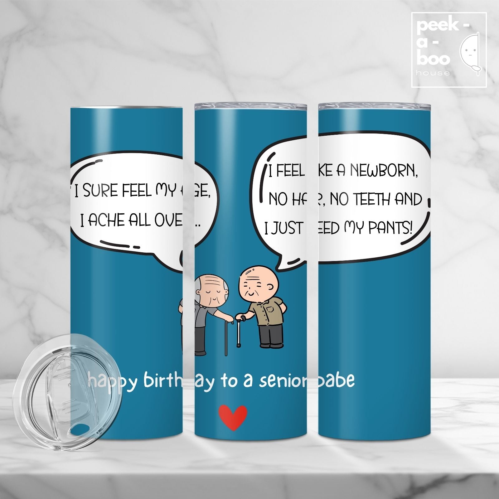 Funny Birthday Tumbler - Senior Babe