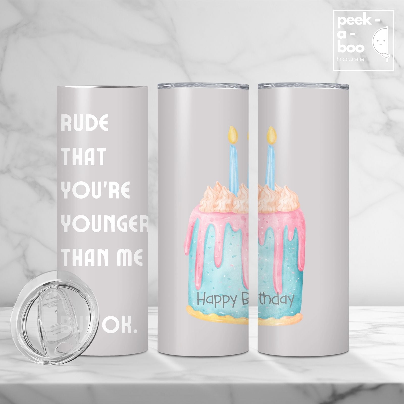 Funny Birthday Tumbler - So Rude