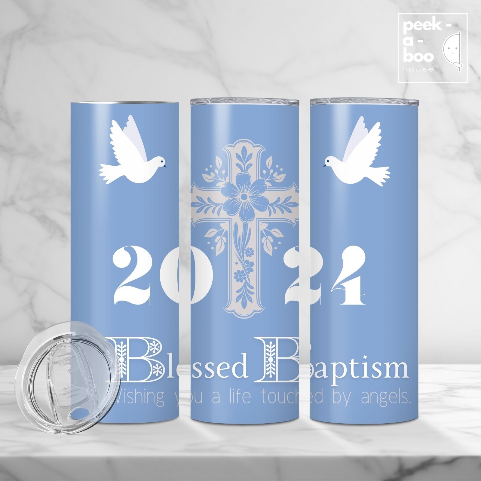 Christian Faith Tumbler - Baptism