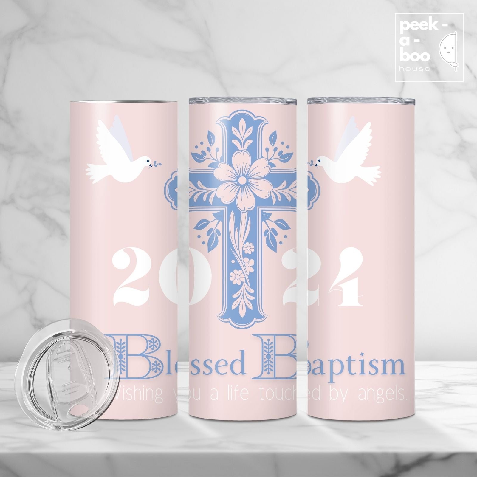 Christian Faith Tumbler - Baptism