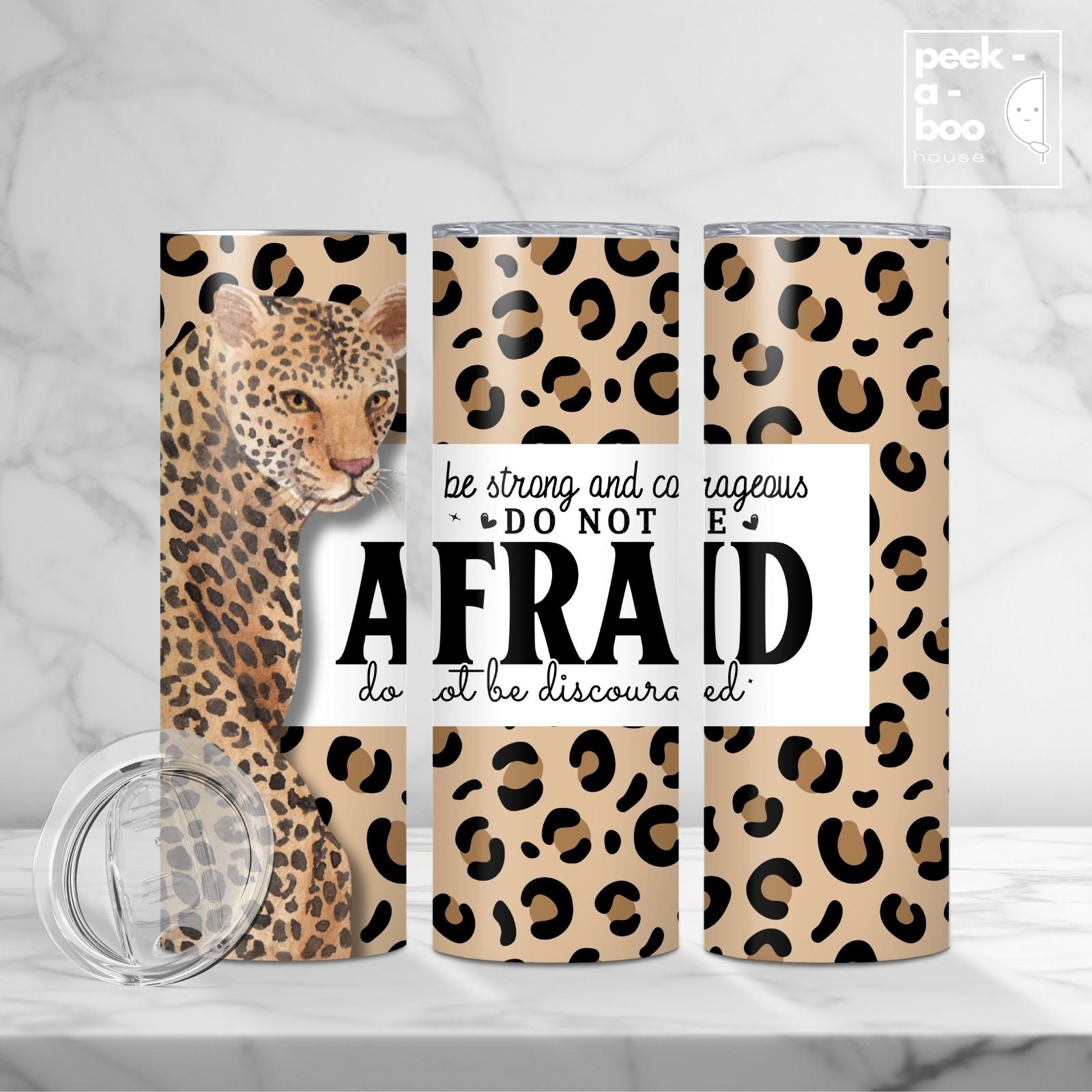 Christian Faith Tumbler - Do Not Be Afraid