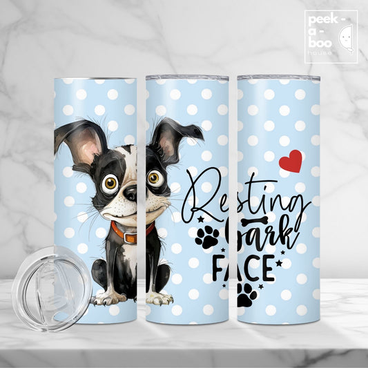 Pet Lover Tumbler - Boston Terrier
