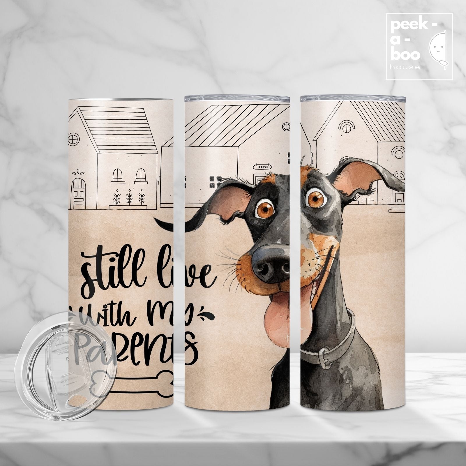 Pet Lover Tumbler - Doberman