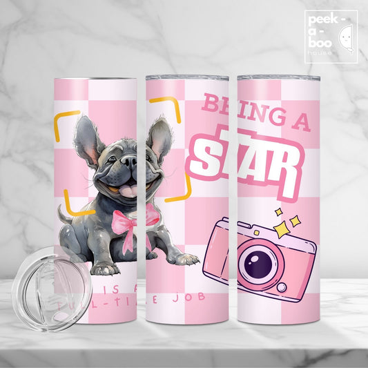 Pet Lover Tumbler - French Bulldog