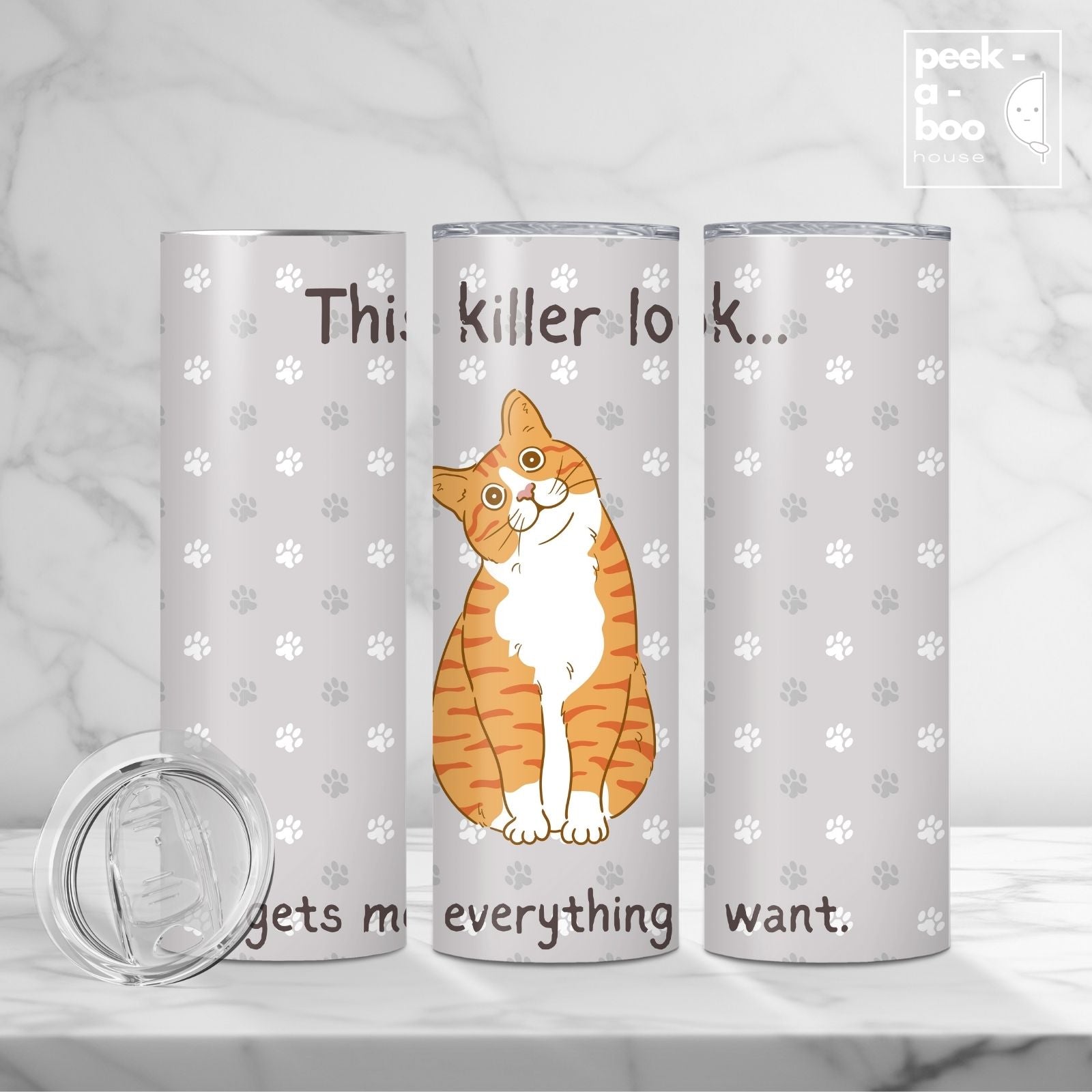 Pet Lover Tumbler - Funny Cat