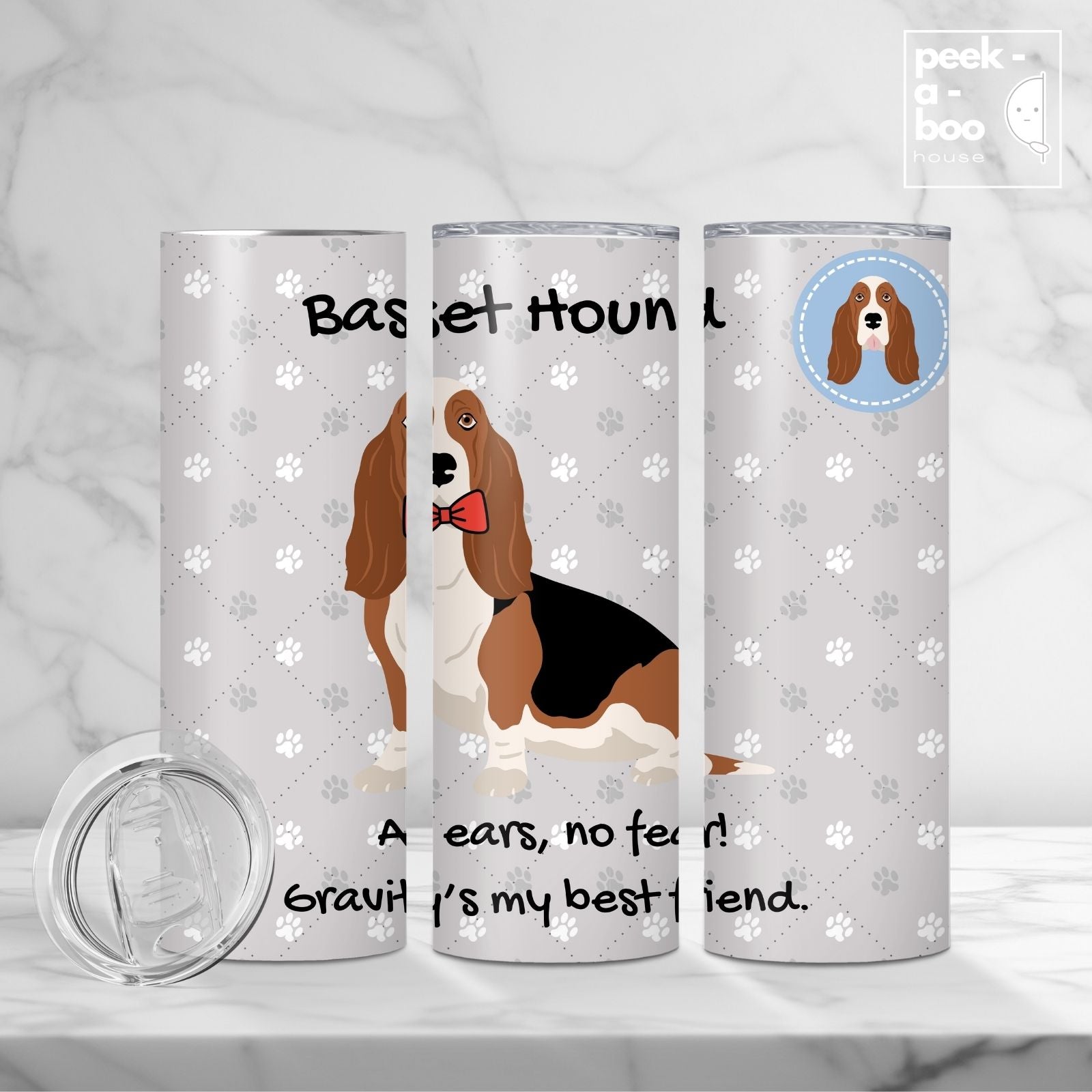 Pet Lover Tumbler - Basset Hound