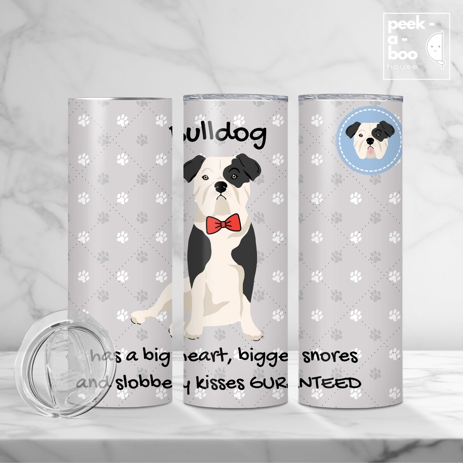 Pet Lover Tumbler - Bulldog