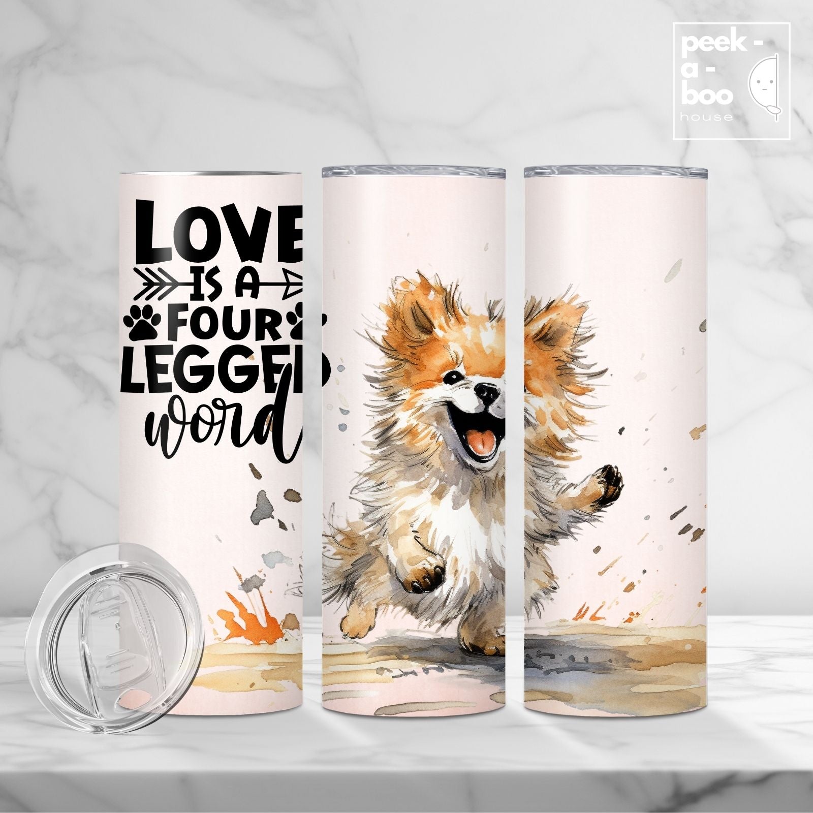 Pet Lover Tumbler - Pomeranian