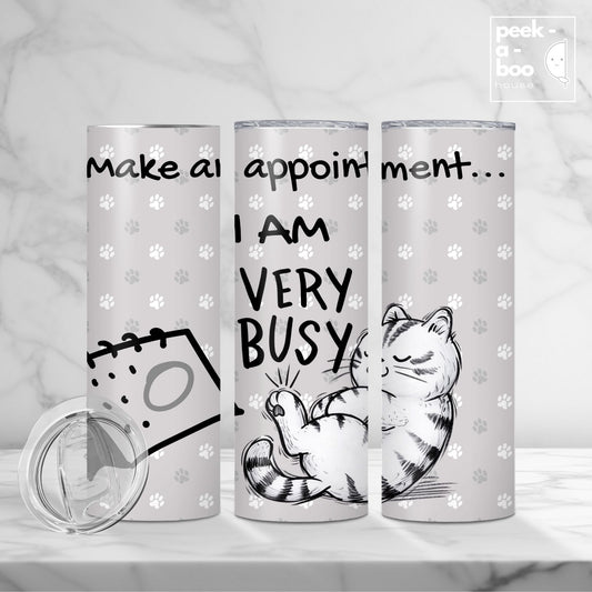 Pet Lover Tumbler - Funny Cat