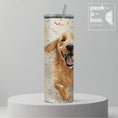 Load and play video in Gallery viewer, Pet Lover Tumbler - Golden Retriever
