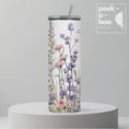 Load and play video in Gallery viewer, Wild Flower Birthday Tumbler
