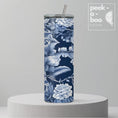 Load and play video in Gallery viewer, Tumbler for Mom - Blue Chinoiserie
