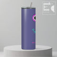 Load and play video in Gallery viewer, Kids Birthday Tumbler - Purple Monster
