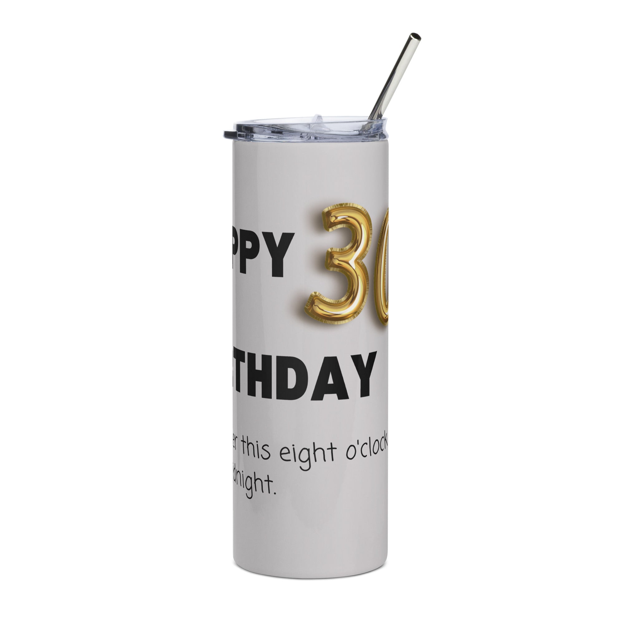 Funny Birthday Tumbler - New Midnight