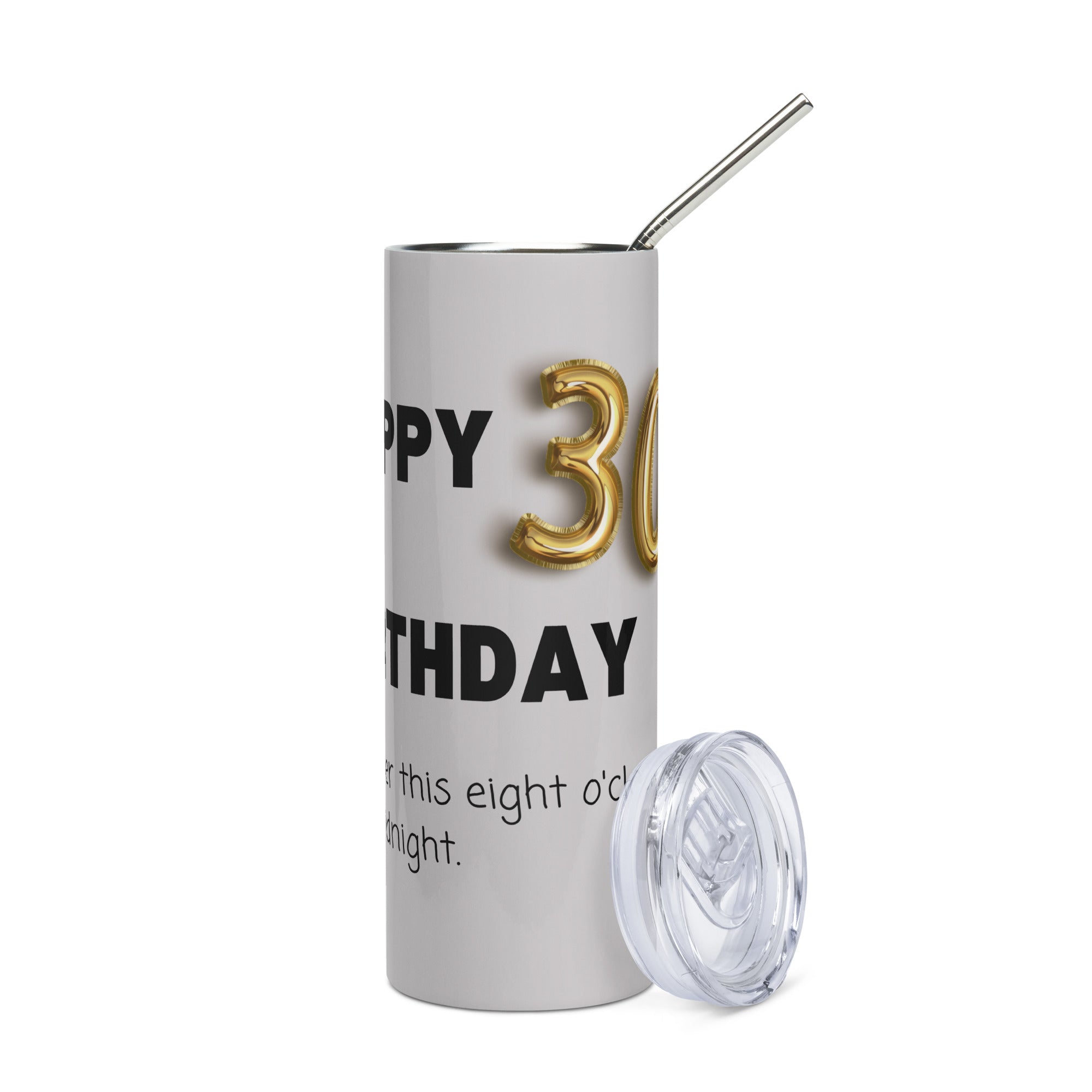 Funny Birthday Tumbler - New Midnight