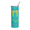 Load image into Gallery viewer, Kids Birthday Tumbler - Blue Monster
