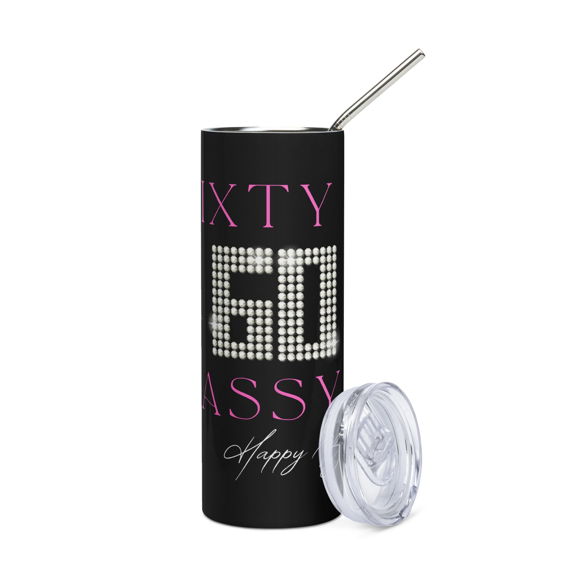 Funny Birthday Tumbler - Sassy Sixty