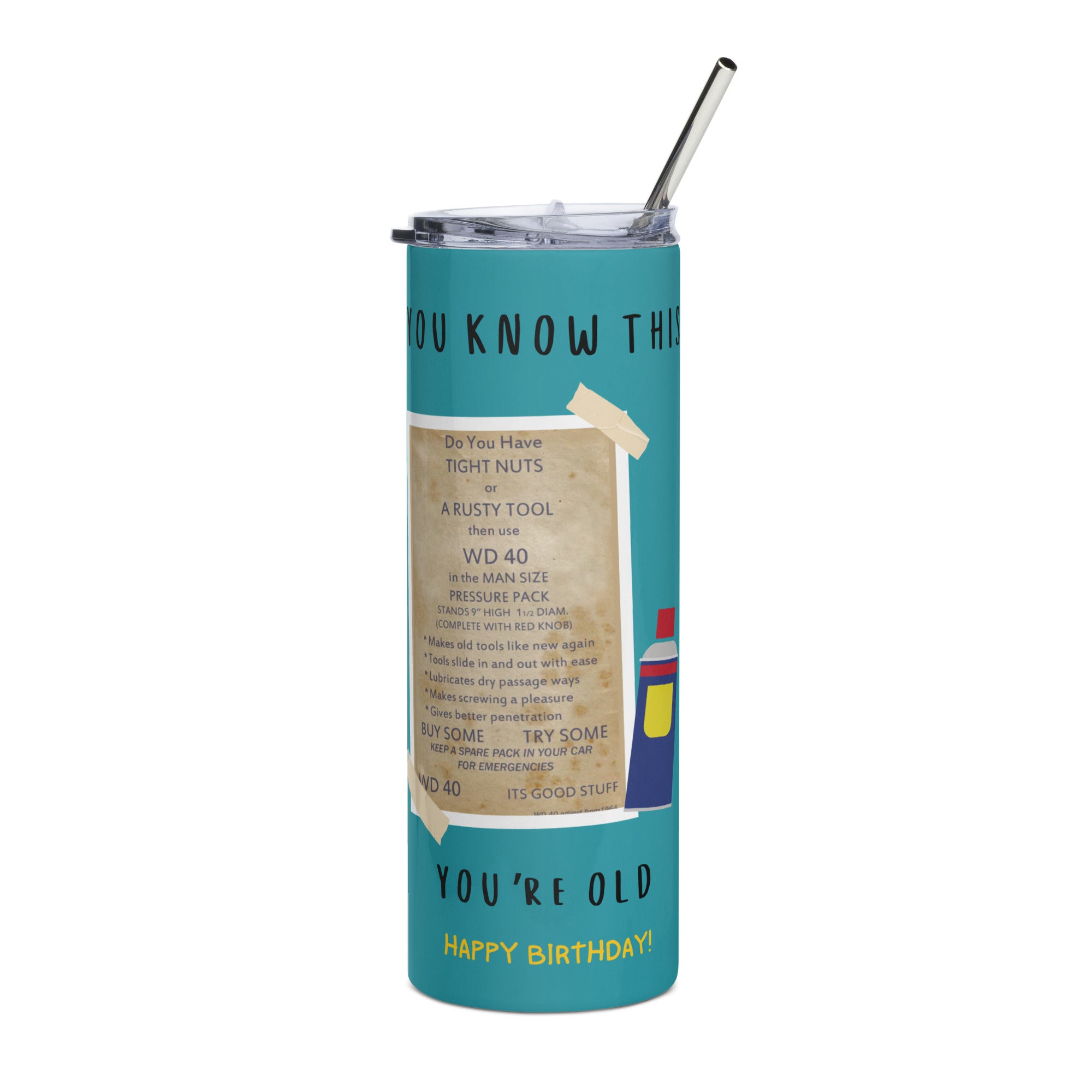 Funny Birthday Tumbler - DW40