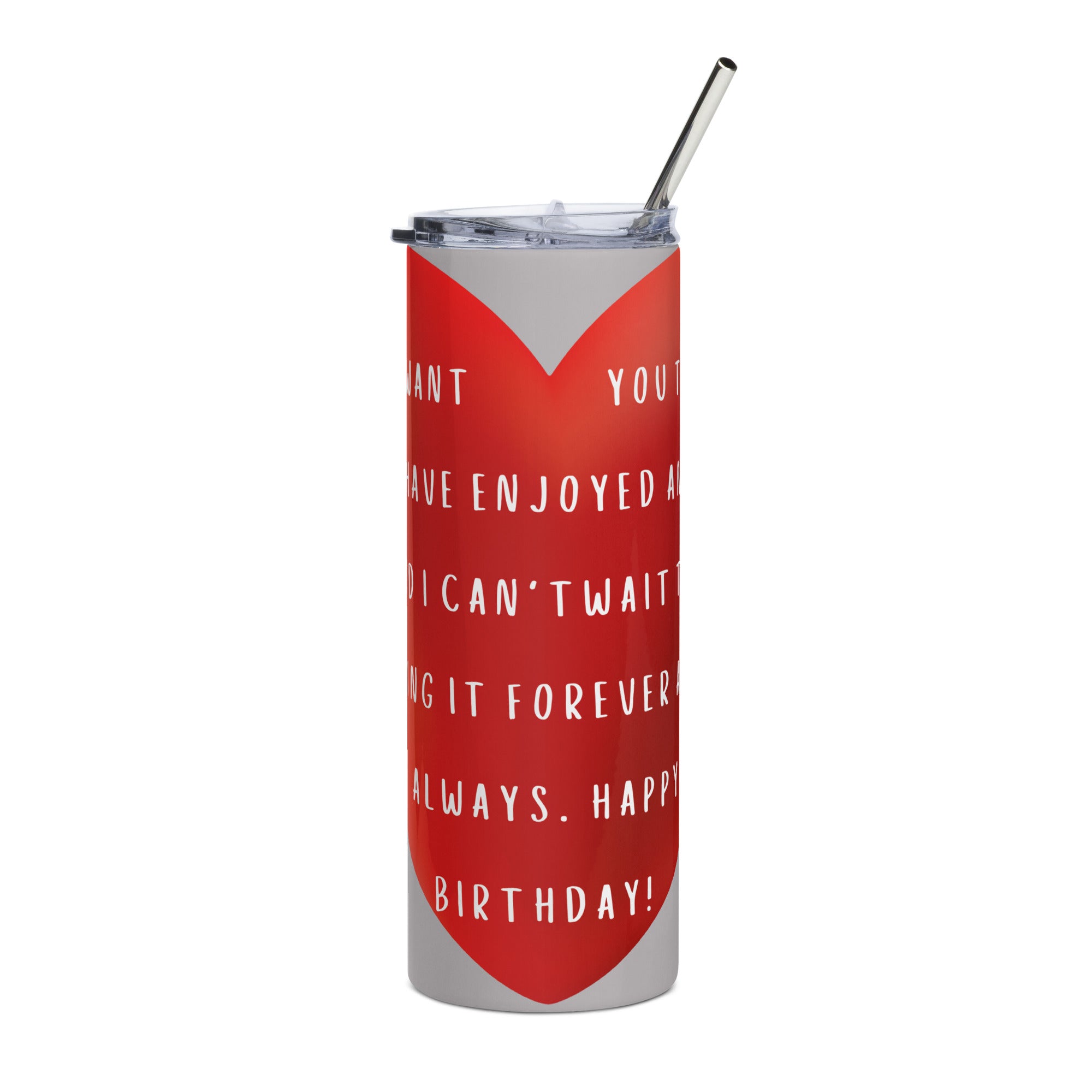 Funny Birthday Tumbler - Annoy Forever