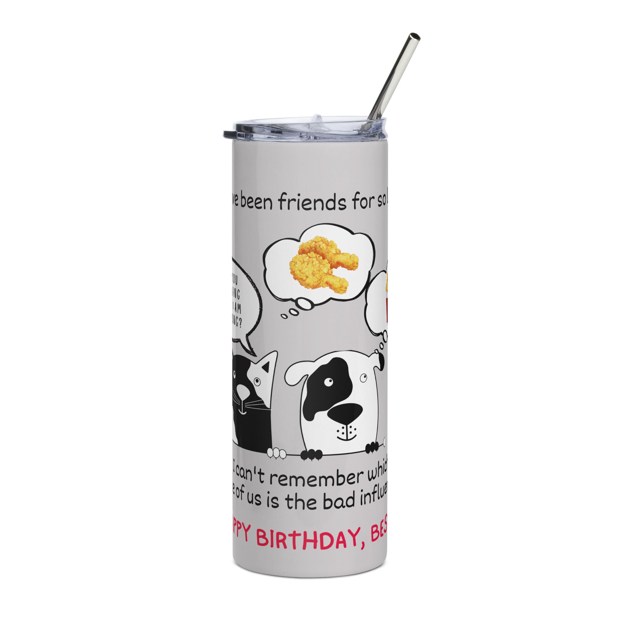 Funny Birthday Tumbler - Bad Influence