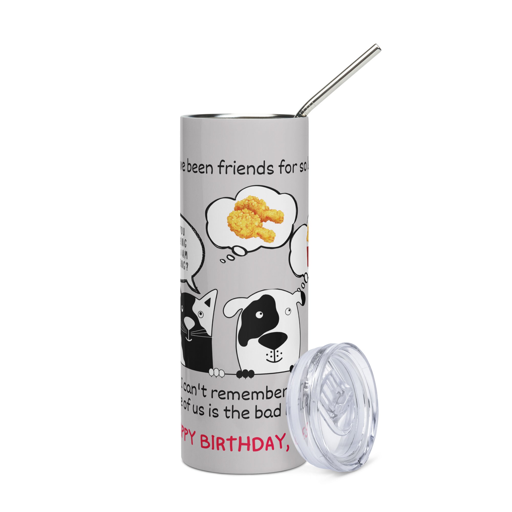 Funny Birthday Tumbler - Bad Influence