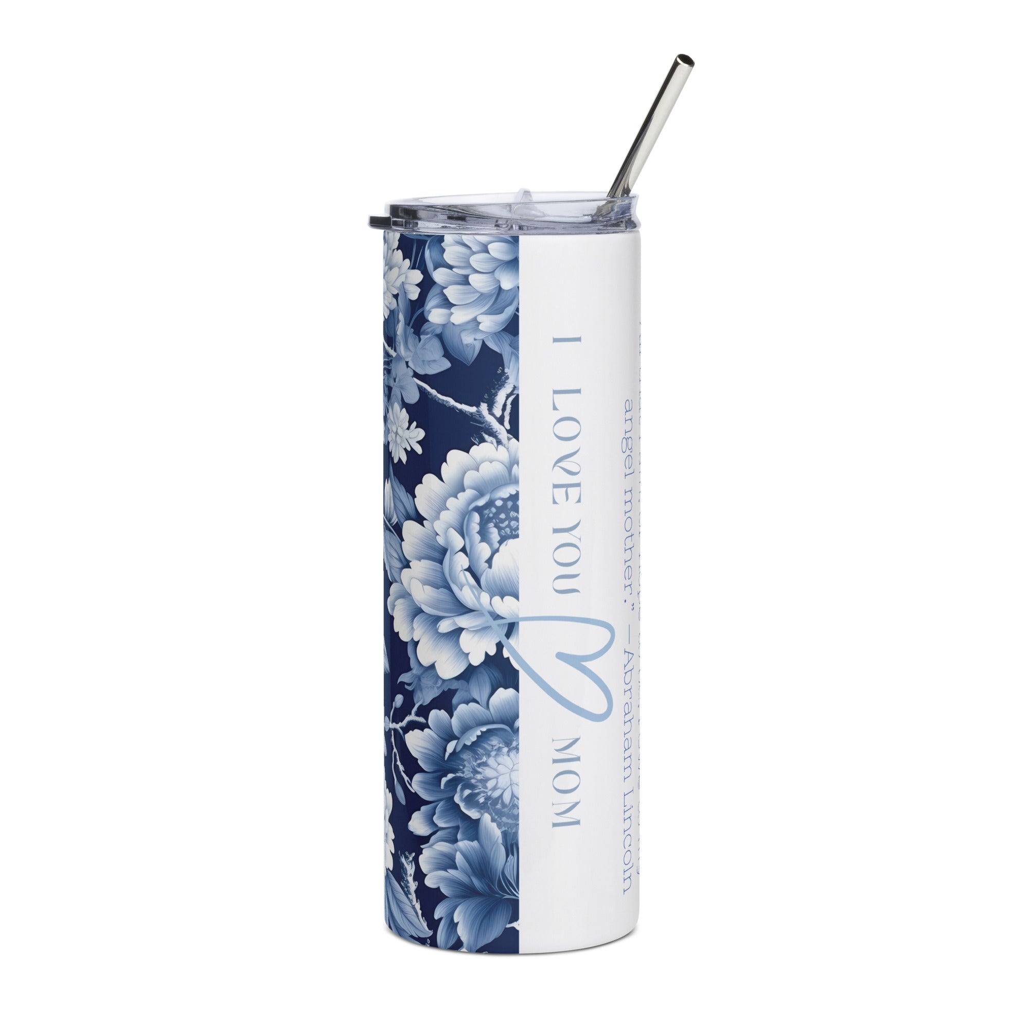 Tumbler for Mom - Blue Chinoiserie