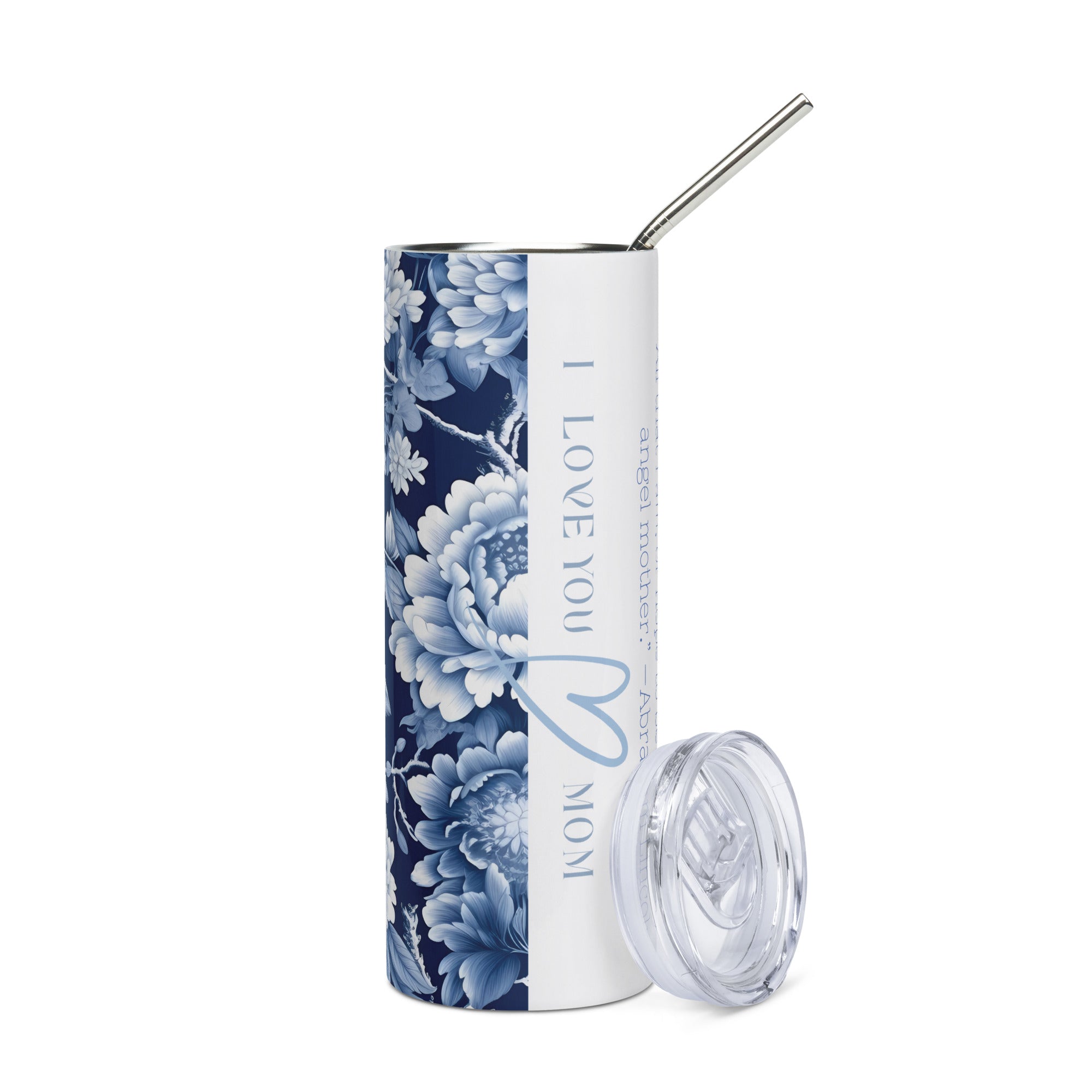 Tumbler for Mom - Blue Chinoiserie