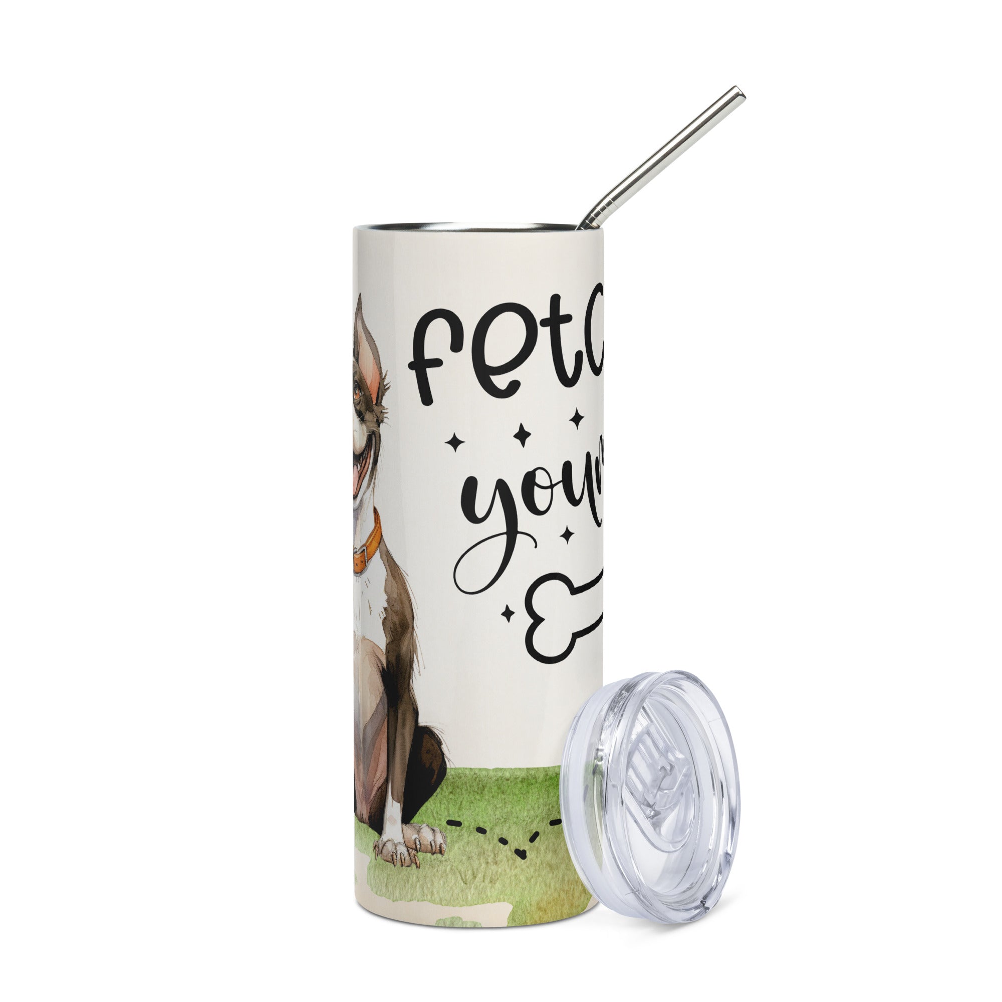 Pet Lover Tumbler - Boston Terrier